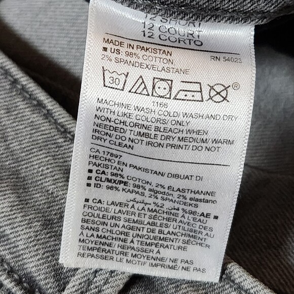 Old Navy Curvy Profile Pants – Women’s Size 12 Petite, Mid Rise, Gray, NWT - Picture 3 of 8